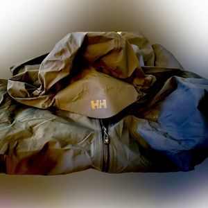 Men’s Helly Hansen limited series raincoat.